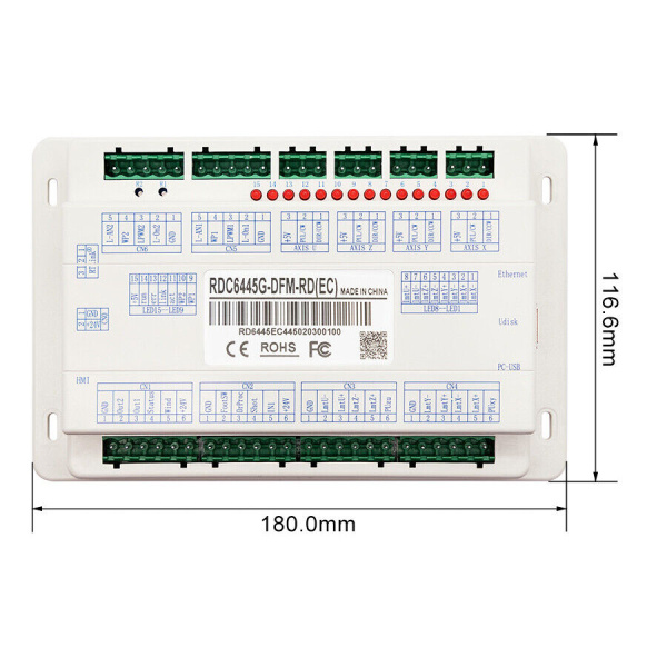 Комплект системы управления с камерой Ruida RDC6445G-DFM-RD
